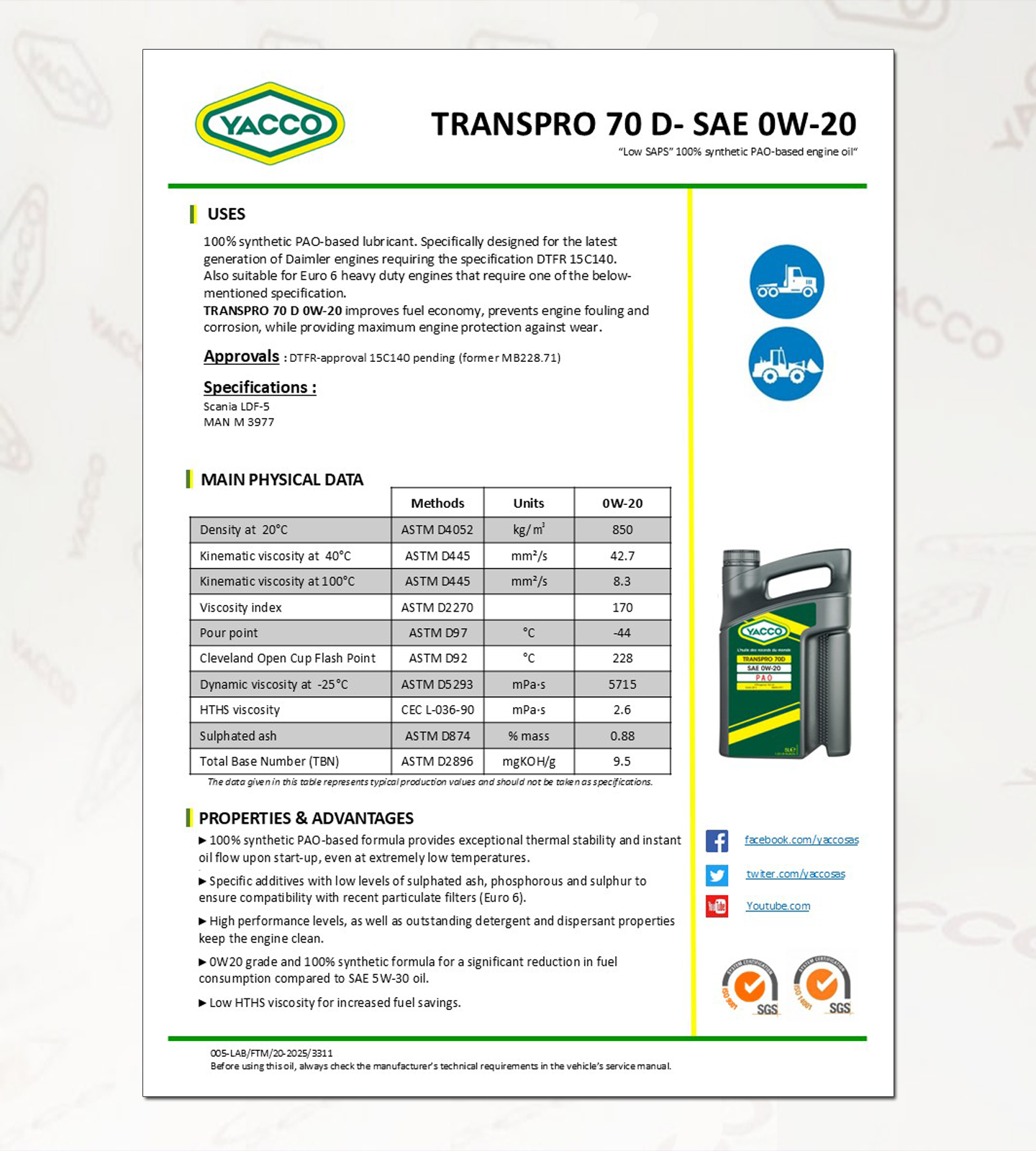 화물차용합성유 벤츠트럭,스카니아 LDF-5,TRANSPRO 70D 0W20,만트럭,볼보트럭_data.png