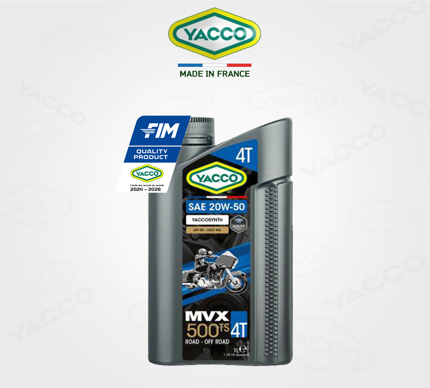 할리 엔진오일,오토바이 엔진오일,야코 MVX 500 TS 4T 20W50_1.png