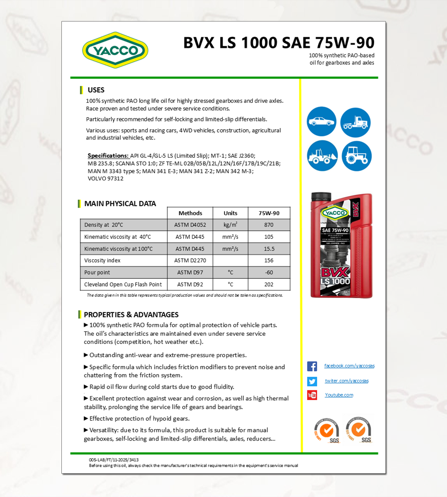 화물차 트럭 ZF 12단 오토미션오일, 기어,디퍼런셜, BVX LS 1000 75W90-3.png